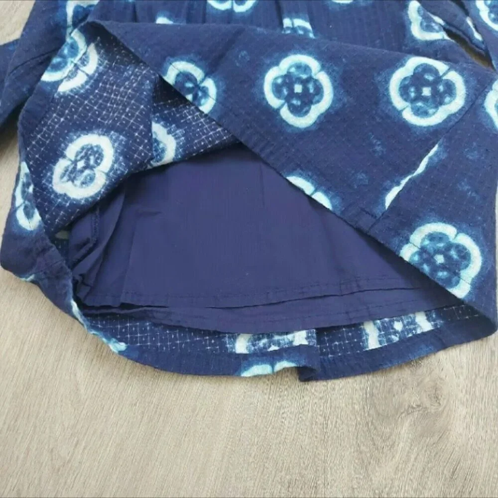 *Genuine Kids by Oshkosh Blue Floral Tie Dye Tunic Bohemian Lightweight Top 3T